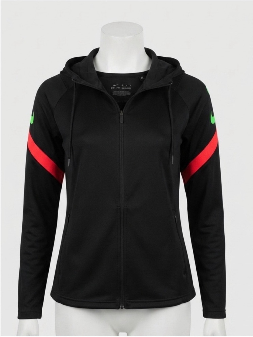 Nike Strike 21 Hooded Track
Jacket Black Red Med